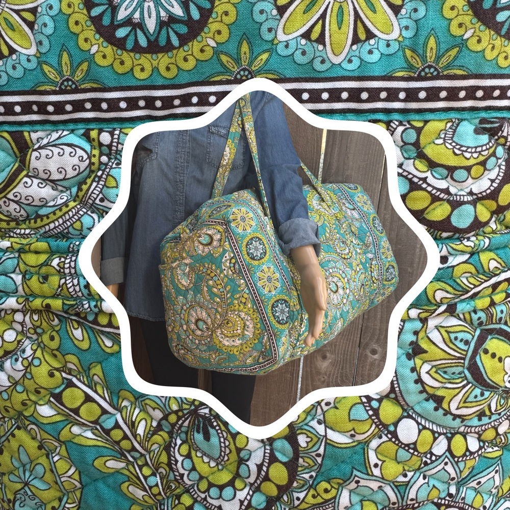 Vera Bradley Peacock Duffle Bag